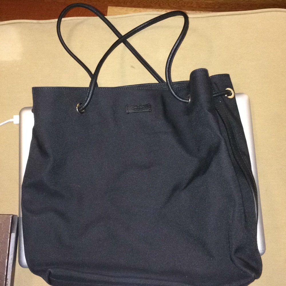 black gucci tote bag